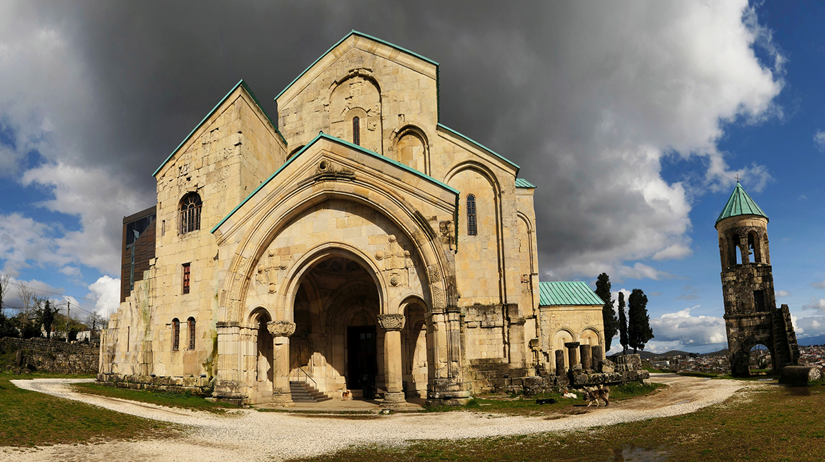 Gruzií na kole a vlakem