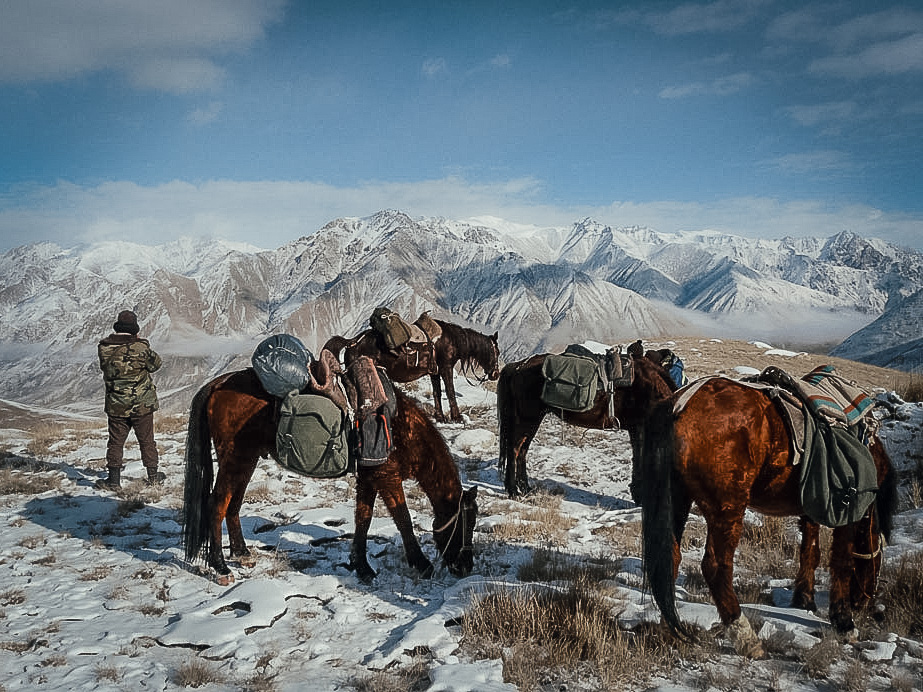 Kyrgyz wildlife rangers