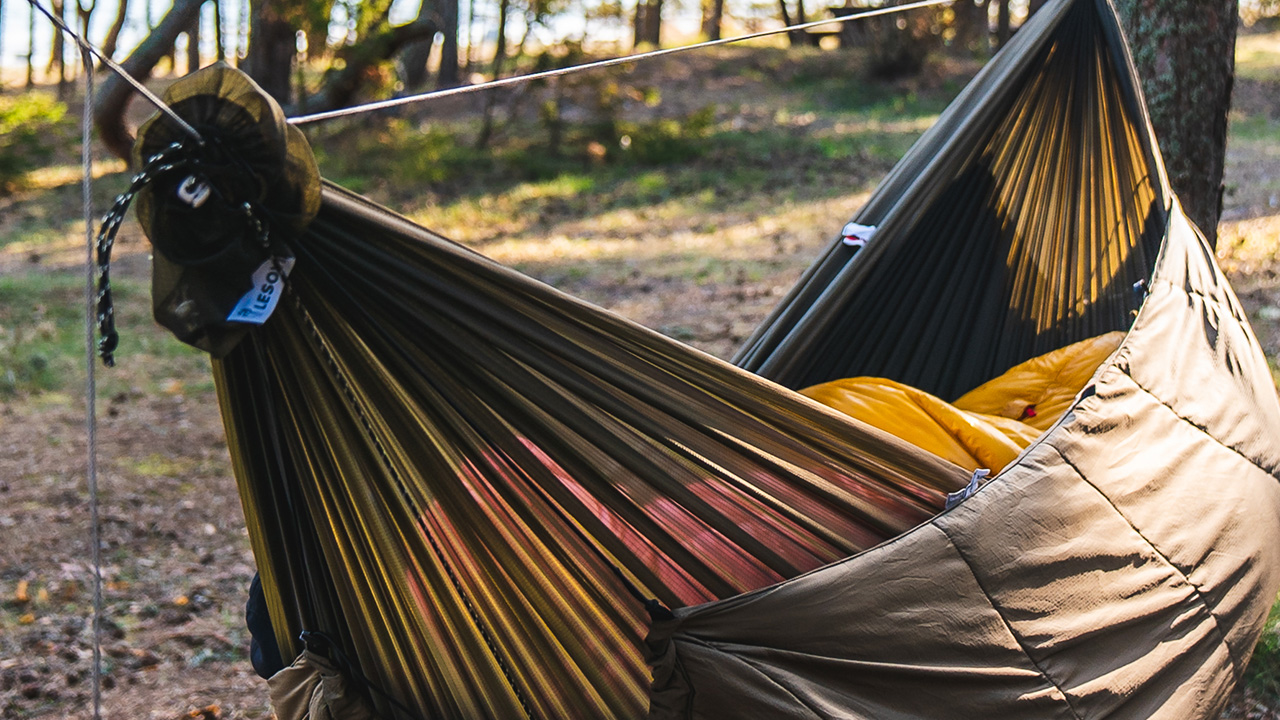 Lesovik SUL – in 2021 one of the lightest hammocks in the world.